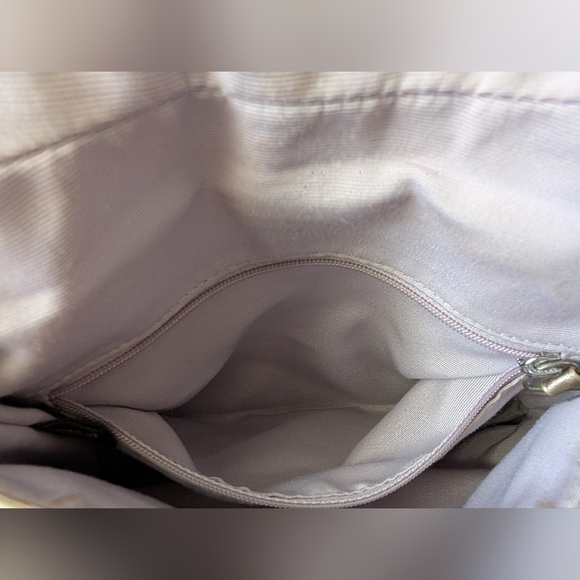 Coach Soho Off White Leather Flap Small Crossbody Bag W/ Buckle Nice! - Picture 10 of 13